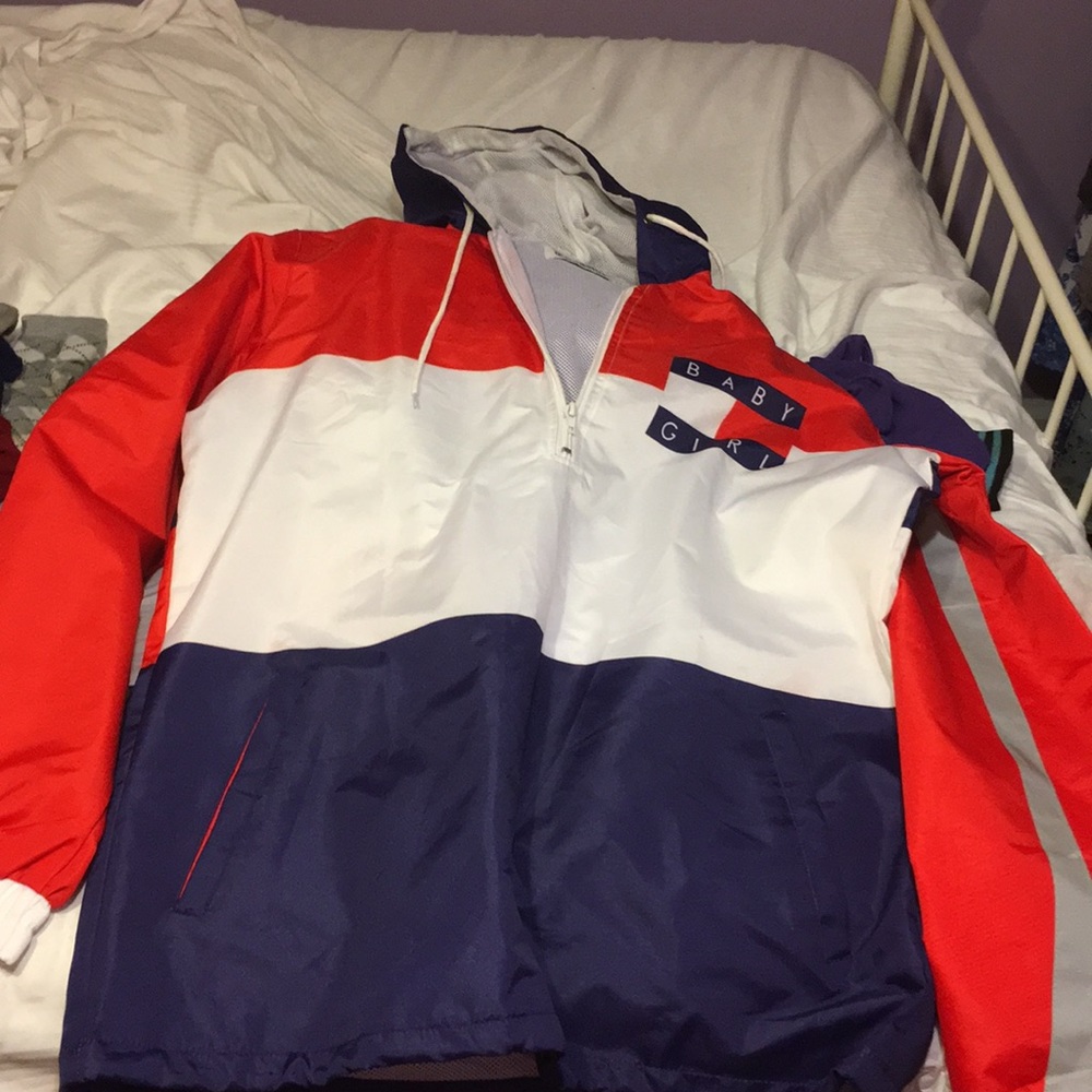 Aaliyah inspired windbreaker